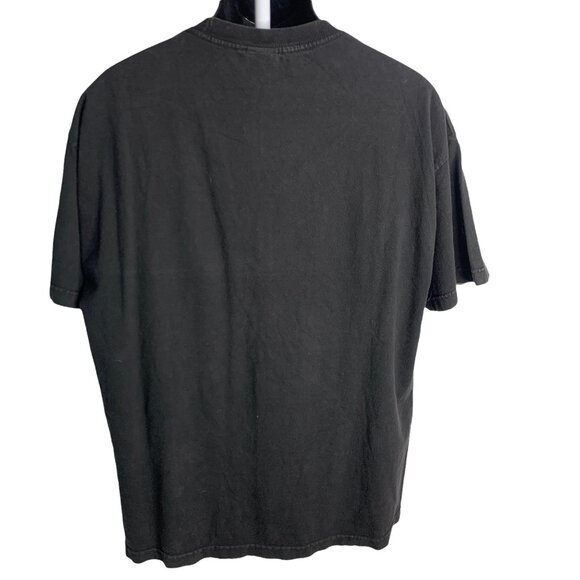 Vintage Mens Black Marvel Legends Comics Crewneck Short Sleeve Shirt XL - Picture 3 of 4